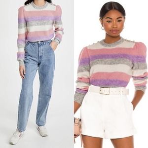 Generation Love Brielle Baby Mohair Stripe Sweater Shopbop Revolve